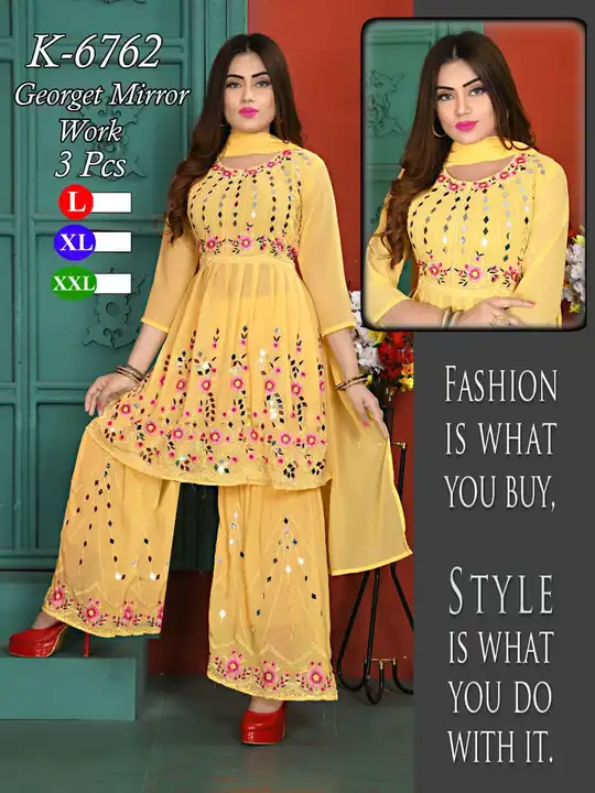 Gherara sets dupatta set mirror heavy full work fancy designer party wear stylish new style sets uploaded by Radha Creation , Maira sales for Readymade items on 2/24/2023