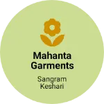 Business logo of Mahanta garments