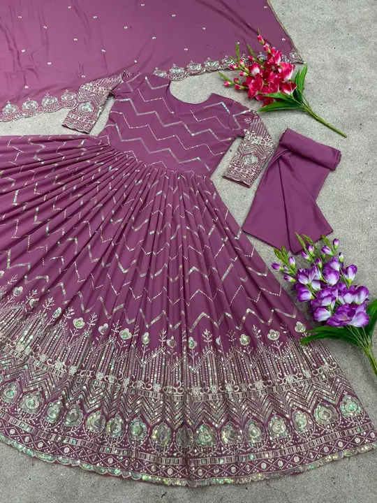 *sr-1510 * 

👉👗💥*Launching New Designer Party Wear Look Gown*💥👗👌

🧵 *Fabric Detail* 🧵

👗 *G uploaded by Roza Fabrics on 2/24/2023