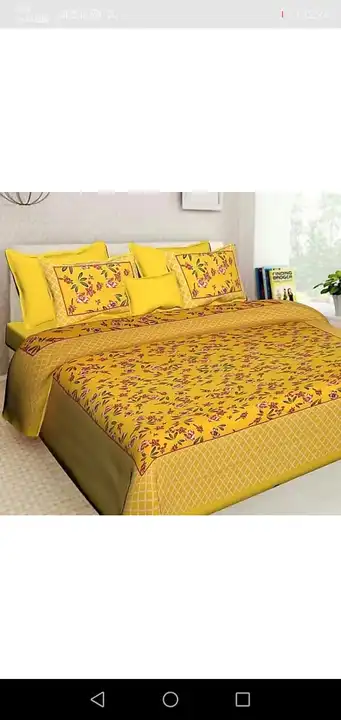 Cotton Double bedsheet  uploaded by The print house  on 2/24/2023