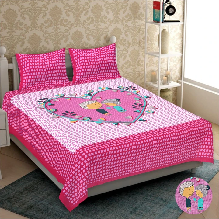 Cotton Double bedsheet  uploaded by The print house  on 2/24/2023