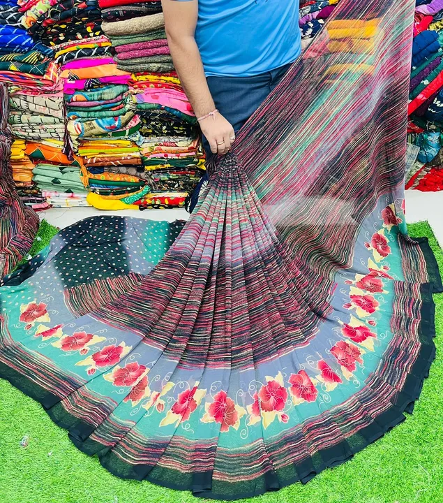 Weightless saree  uploaded by SAURYA LIFE STYLE on 2/24/2023