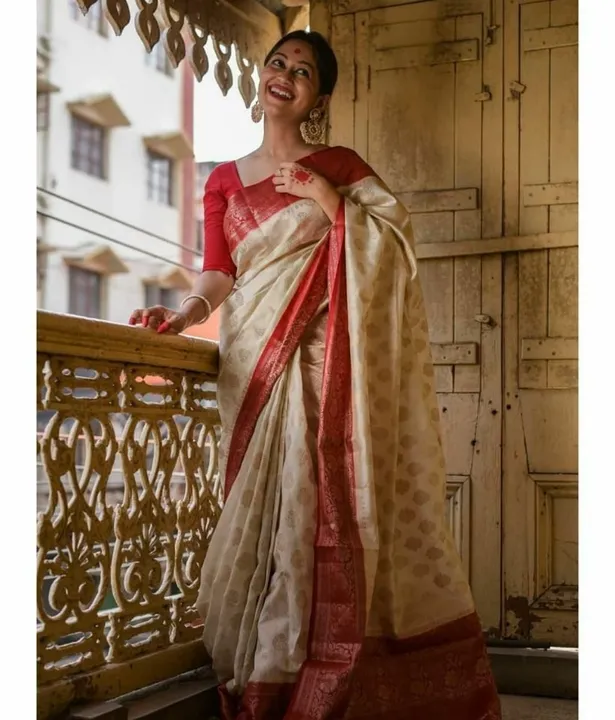 Beautiful Soft lichi silk with rich Pallu saree  uploaded by DUDHAT Impax on 2/25/2023