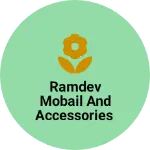 Business logo of Ramdev mobail and accessories