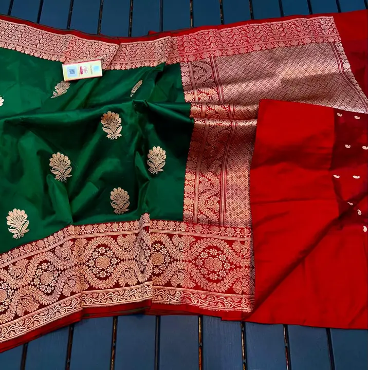 Banarasi pure kattan silk saree  uploaded by business on 2/25/2023