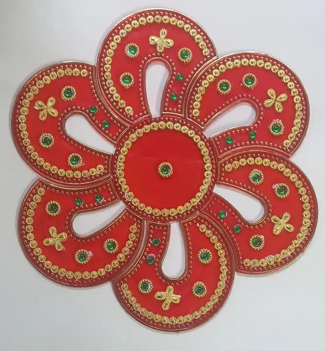 Acrylic rangoli uploaded by Hanuman Handicraft on 2/25/2023
