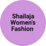 Business logo of Shailaja women's fashion