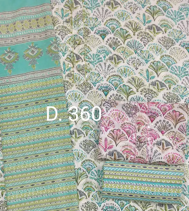 cotton dress material  uploaded by S R FASHION on 2/25/2023