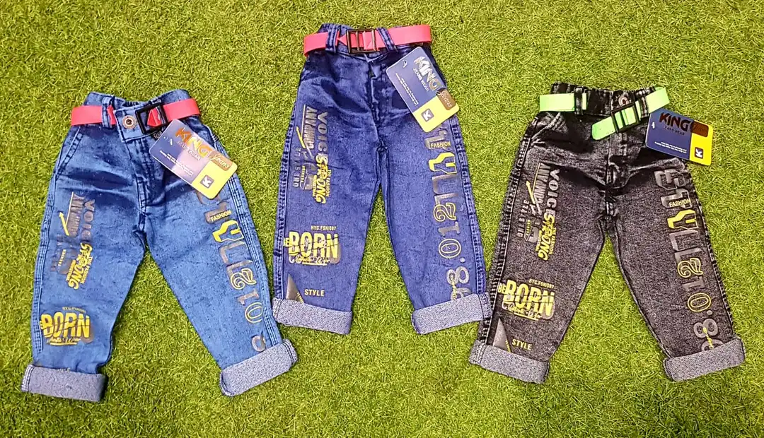 Kids jeans  uploaded by Meera Collection Factory Outlet on 2/25/2023