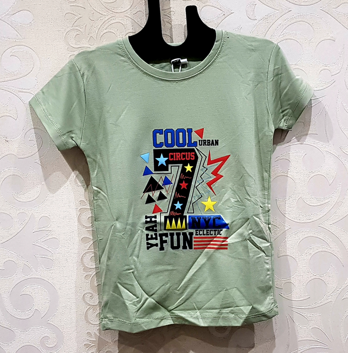 Boys t shirt  uploaded by Meera Collection Factory Outlet on 2/25/2023