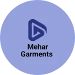 Business logo of Mehar garments