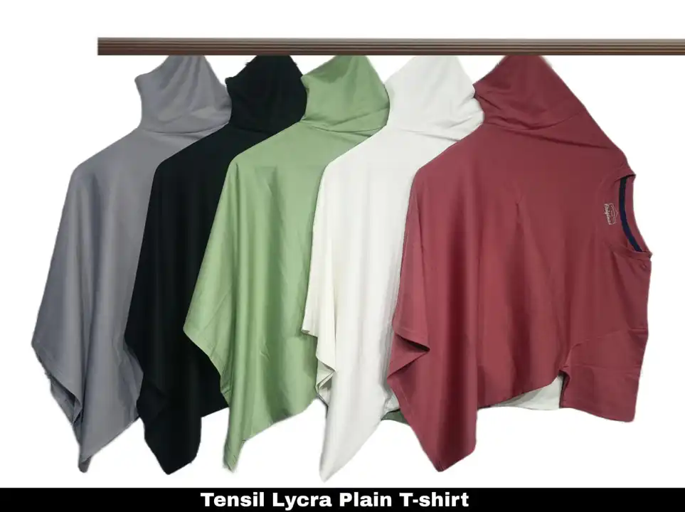 Imported Tensil Lycra T-shirts  uploaded by Antayul Apparel on 5/30/2024