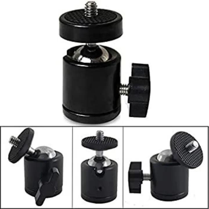 Ring Light Ball Head Swivel Mount with 360 Rotation  uploaded by NilaTech Innovation on 2/25/2023
