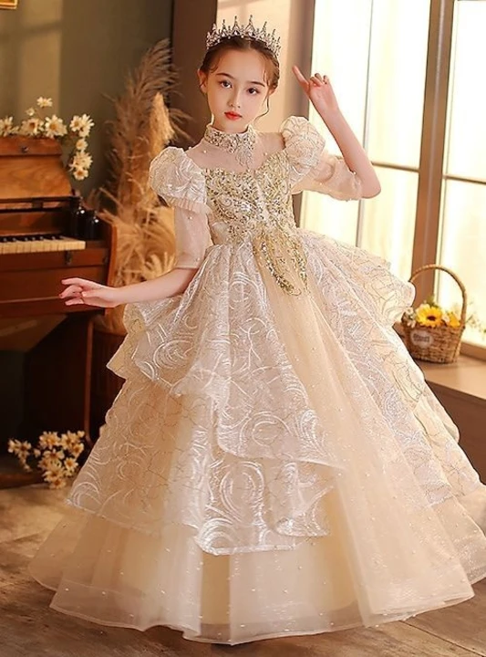 Kids Girl's party wear Gown  uploaded by business on 2/25/2023