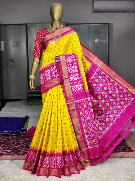 Pochampally ikkath silk sarees  uploaded by business on 2/25/2023