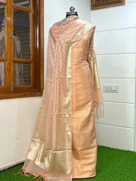 Brocade banarasi suit uploaded by BANARSI_SUITS on 2/25/2023