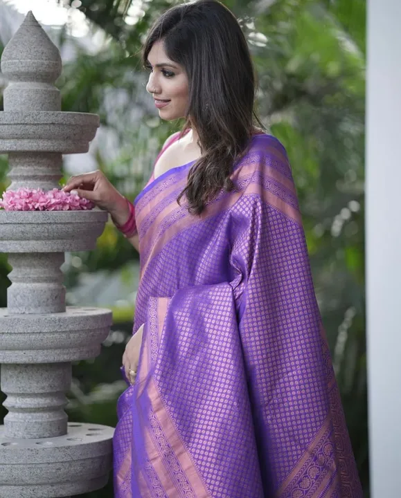 Kanjivaram silk saree  uploaded by DHANANJAY CREATION  on 2/25/2023