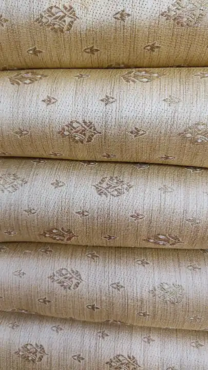 Almond zari dabal zari weaving fabrics 45 inchi panha  uploaded by Apsara fabric on 2/25/2023