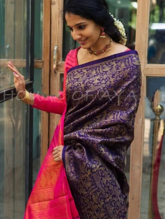 Banarasi soft silk saree  uploaded by DHANANJAY CREATIONS on 2/25/2023