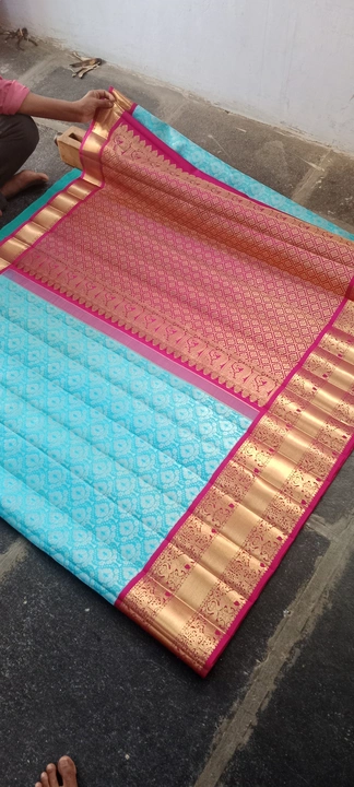 Hand loom pure pattu silk sarees  uploaded by Manasa pattu silk sarees on 2/25/2023