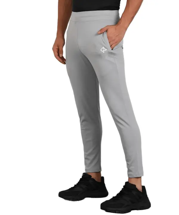 CarbonX lightweight grey track pants with Dual Zipper pockets uploaded by business on 2/25/2023