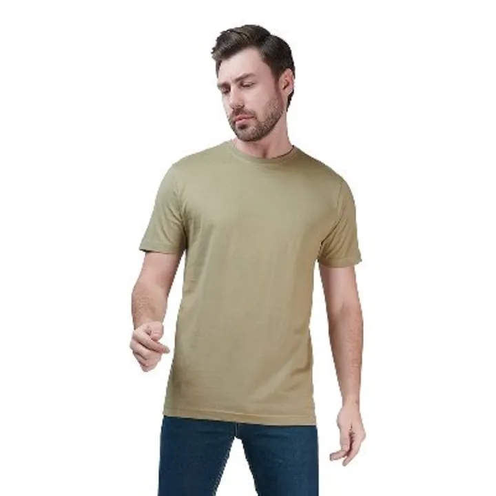 180 Gsm 100% cotton round neck T-shirt uploaded by Yogesh enterprises on 2/25/2023