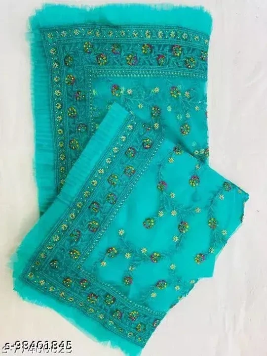 

Saree Fabric : Net

Blouse : Separate Blouse Piece

Blouse Fabric : Net

Pattern : Embroidered

Bl uploaded by Vishal trendz 1011 avadh textile market on 2/25/2023