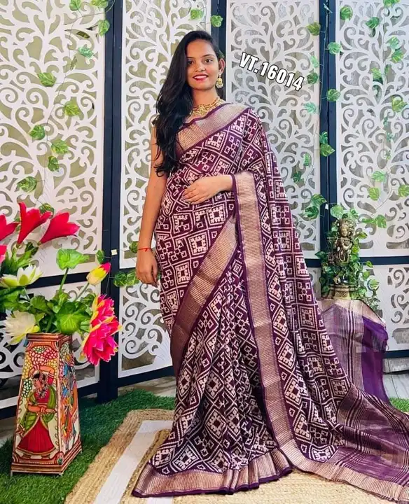 

🌷Premium quality Soft Binny crape sarees with classy design…

Ikkate desgin saree…

🌷pallu as sh uploaded by Vishal trendz 1011 avadh textile market on 2/25/2023