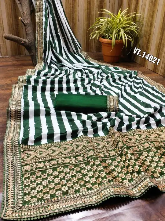

PURE SOFT  KUMARI SILK SAREE with DIGITAL PRINT  WiTH **CODING BORDER WITH BOX PALLU CODING EMBROI uploaded by Vishal trendz 1011 avadh textile market on 2/25/2023