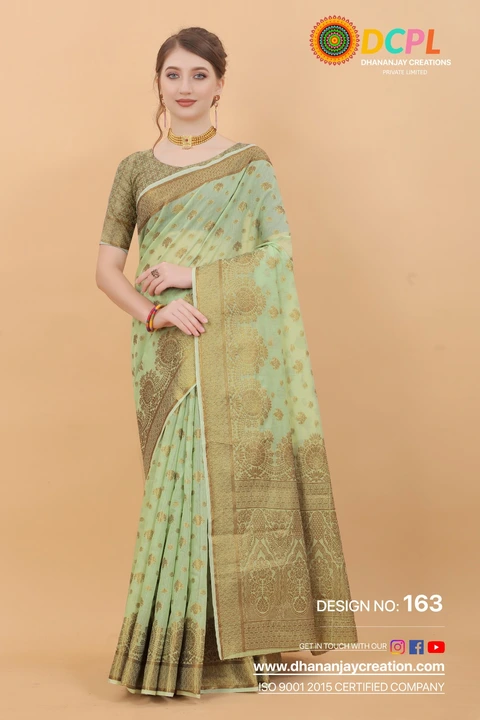 Hey guys do you want to saree so DM 💬 me and order now guys uploaded by Dhananjay Creations Pvt Ltd. on 2/25/2023