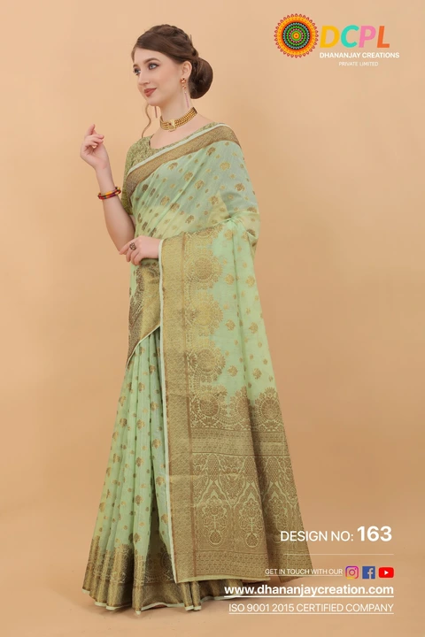 Hey guys do you want to saree so DM 💬 me and order now guys uploaded by Dhananjay Creations Pvt Ltd. on 2/25/2023