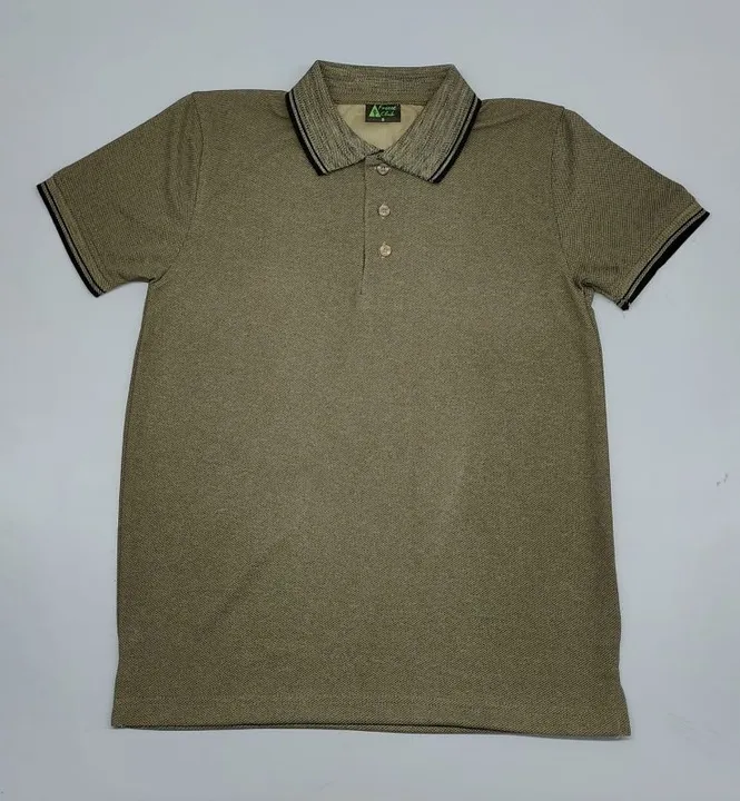 Product image with price: Rs. 265, ID: forest-green-1-180-gsm-dryfit-polyester-tipped-polo-collar-t-shirt-b3fbd1f2
