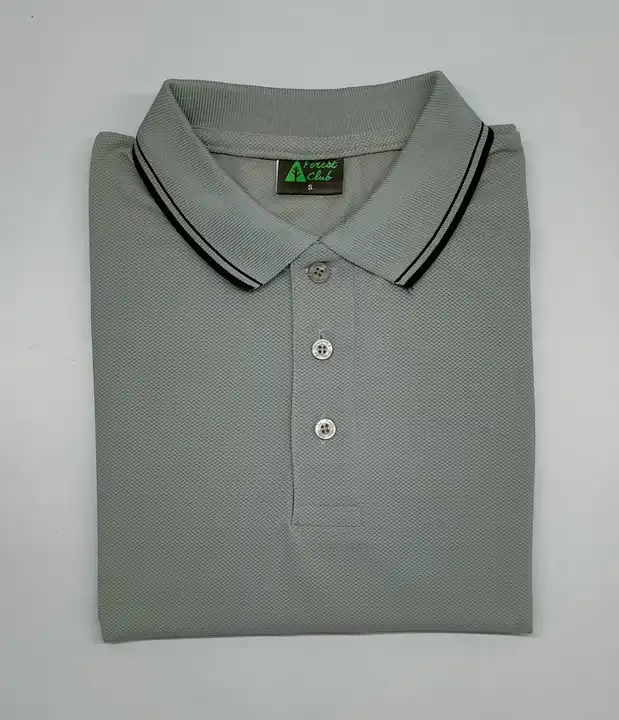 Forest Green # 3 - 180 Gsm Dryfit Polyester Polo (Tipped) Collar Polo uploaded by Yogesh enterprises on 2/25/2023