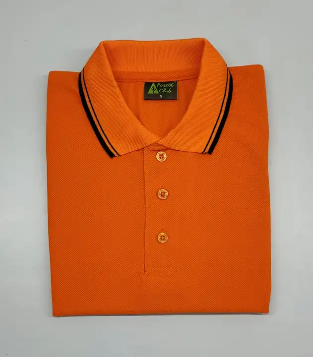 Forest Green # 4 - 180 Gsm, Dryfit polyester Polo (Tipped) Collar Polo Tshirt uploaded by Yogesh enterprises on 2/25/2023
