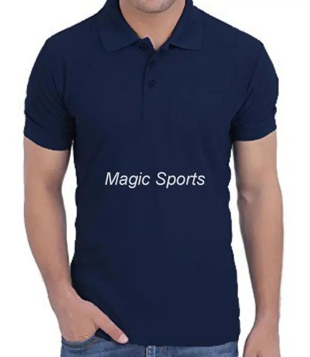 Magic Sports # 2 - 160 Gsm 100% Polyester Polo collar T-shirt uploaded by Yogesh enterprises on 2/25/2023