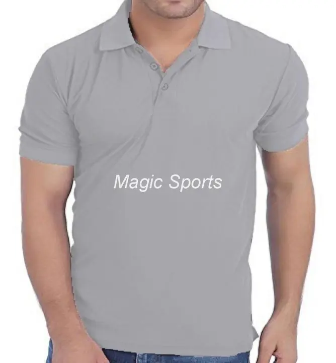 Magic Sports # 2 - 160 Gsm 100% Polyester Polo collar T-shirt uploaded by Yogesh enterprises on 2/25/2023
