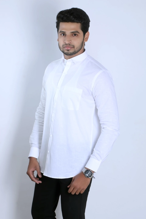 Linen Shirts uploaded by Sarthak Garments on 2/25/2023