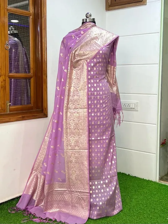 Banarasi lorex suit uploaded by BANARSI_SUITS on 2/25/2023