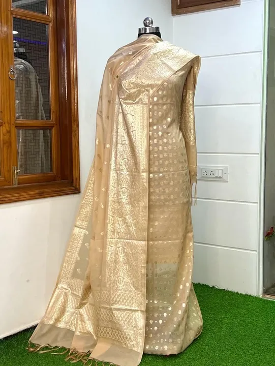 Banarasi lorex suit uploaded by BANARSI_SUITS on 2/25/2023