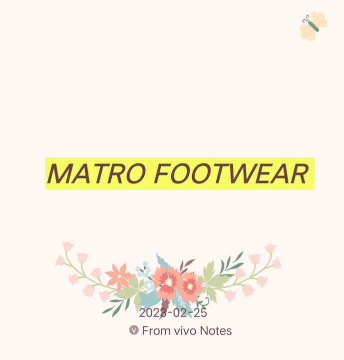 Post image Matro Footwear has updated their profile picture.