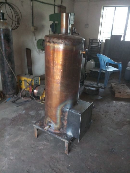 Copper firewood boiler uploaded by Essgee technologies on 2/23/2021