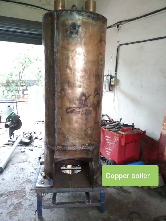 500 ltrs Copper firewood boiler uploaded by Essgee technologies on 2/23/2021