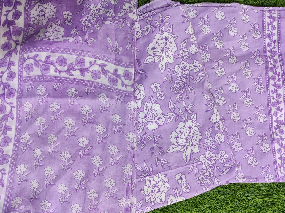 60X60 Fabric and Mal Mal Dupatta uploaded by Kismat Collection  on 2/25/2023