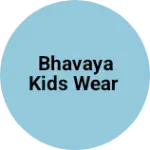 Business logo of Bhavaya kids wear