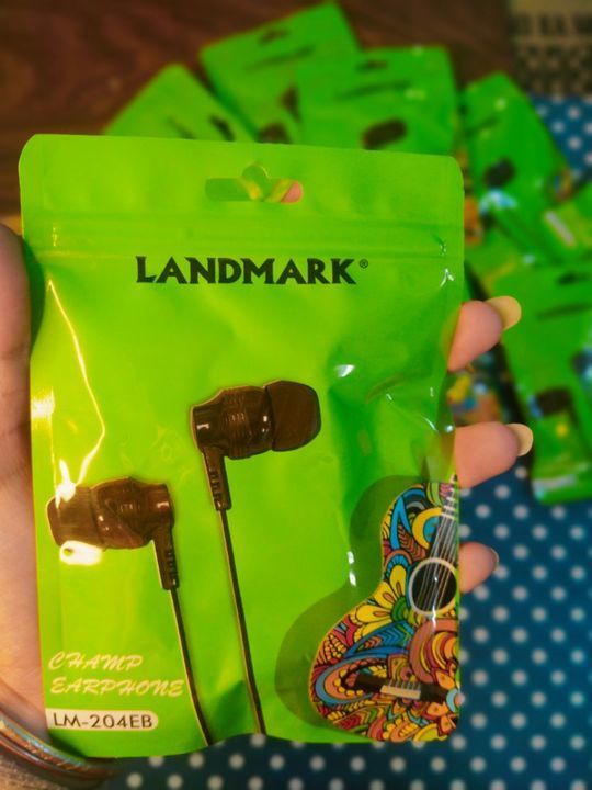 LANDMARK Earphones (Wired Earphones With Premium Quality) uploaded by Kripsons Ecommerce 9795218939 on 2/23/2021
