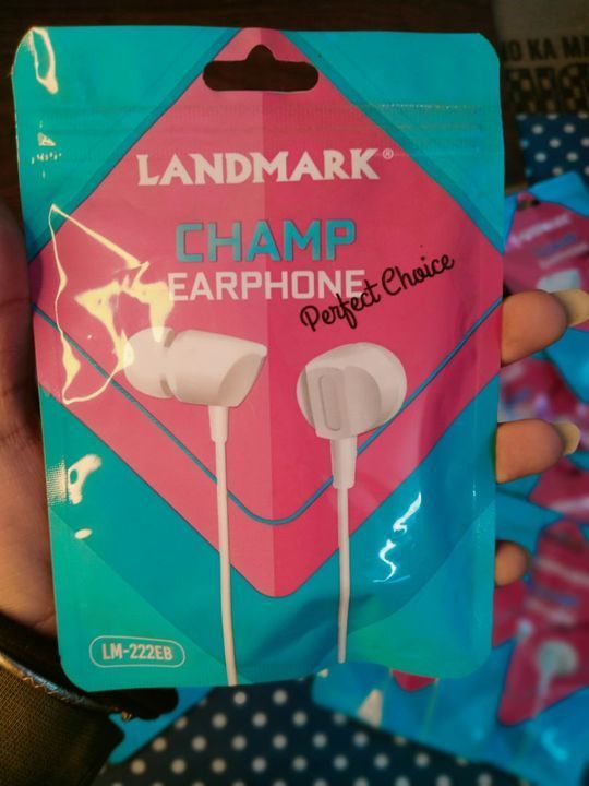 LANDMARK CHAMP Earphones (Wired Earphones With Premium Quality) uploaded by Kripsons Ecommerce 9795218939 on 2/23/2021