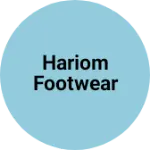 Business logo of Hariom footwear