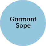 Business logo of Garmant sope