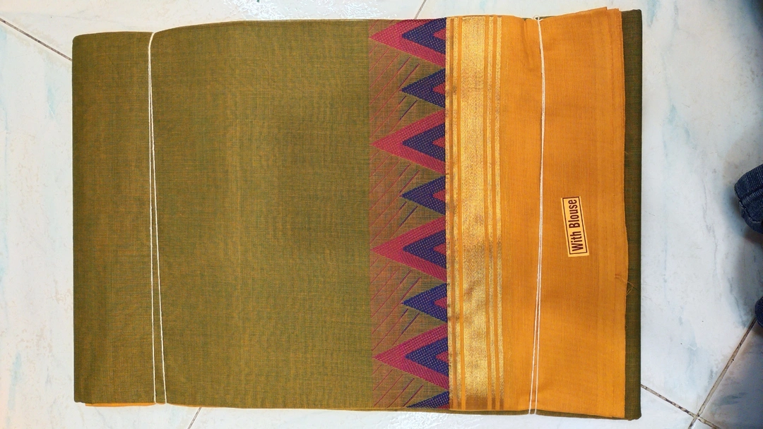 Pure cotton saree  uploaded by business on 2/25/2023