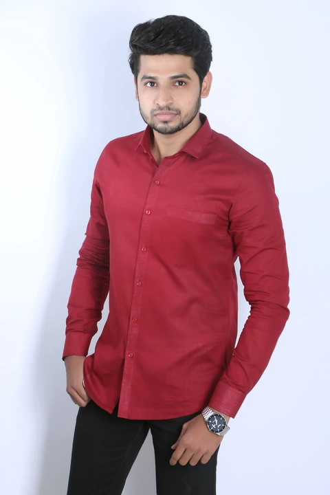 Cotton Linen Shirts uploaded by Sarthak Garments on 2/25/2023